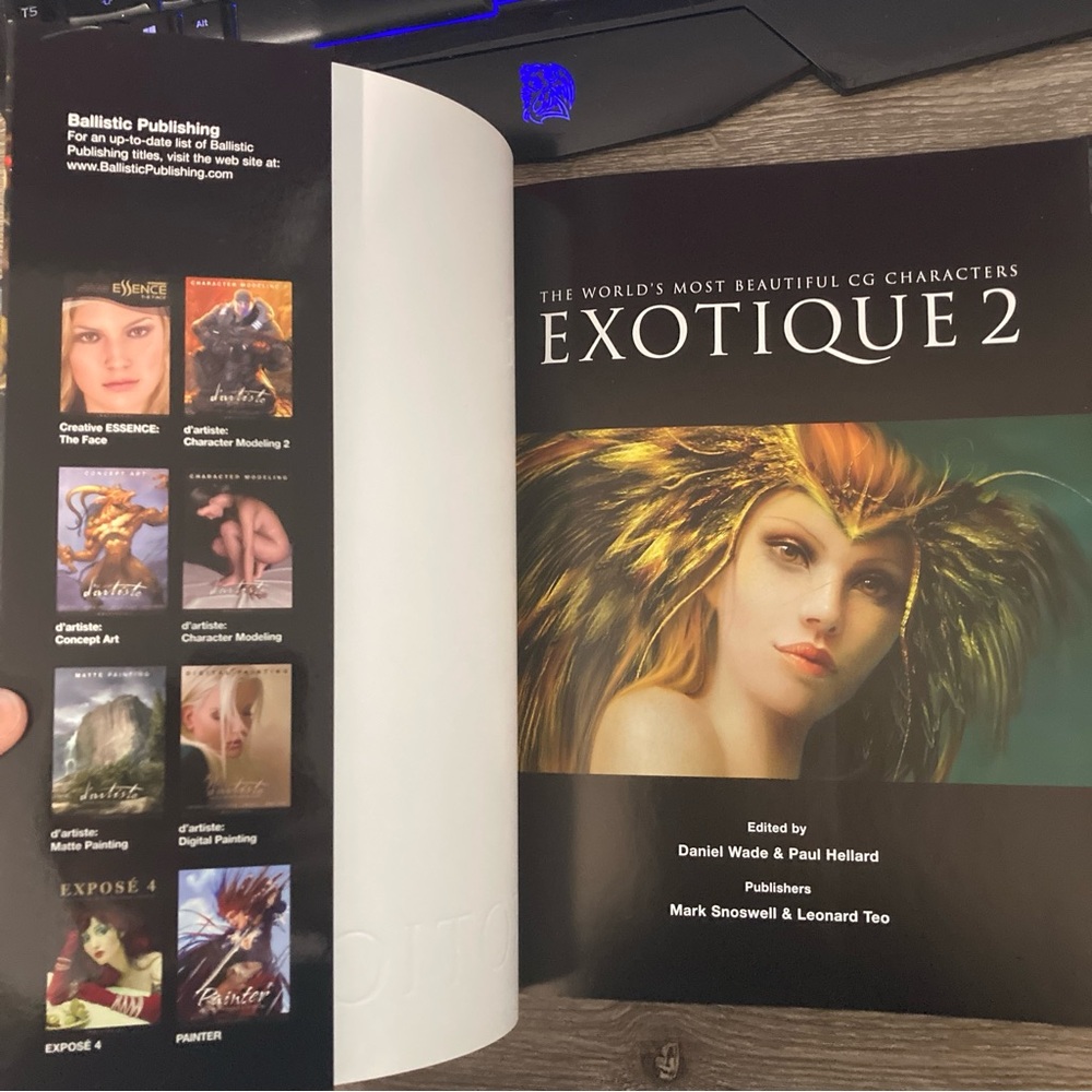 🆕 Ballistic Exotique 2 Soft Cover Digital Art Coffee Table Book